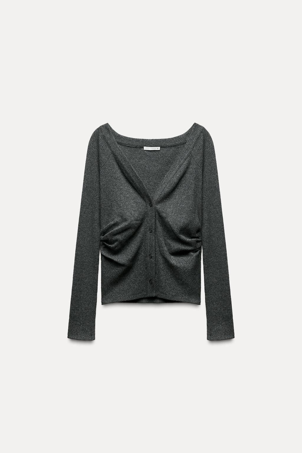 SOFT RIBBED JACKET - Zara фото 4