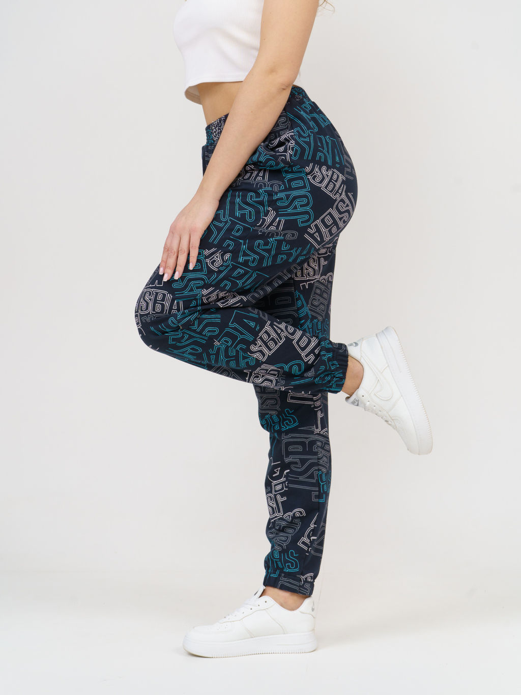 905 Брюки "Темно-синий/бирюза"