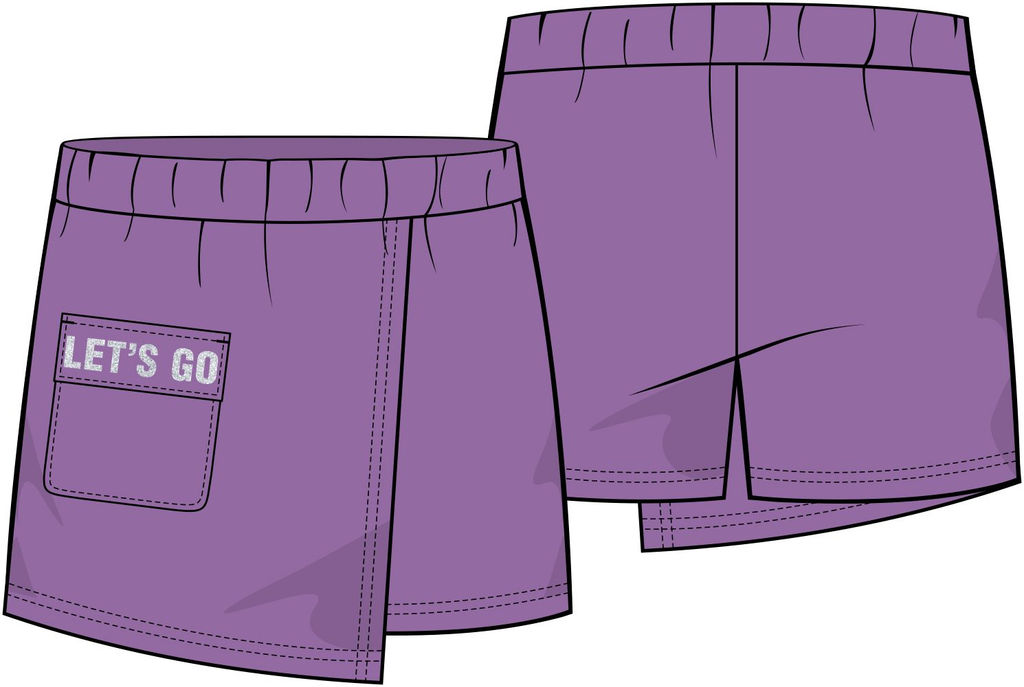 Шорты для девочки 101281 Lets go - Let's go фото 12