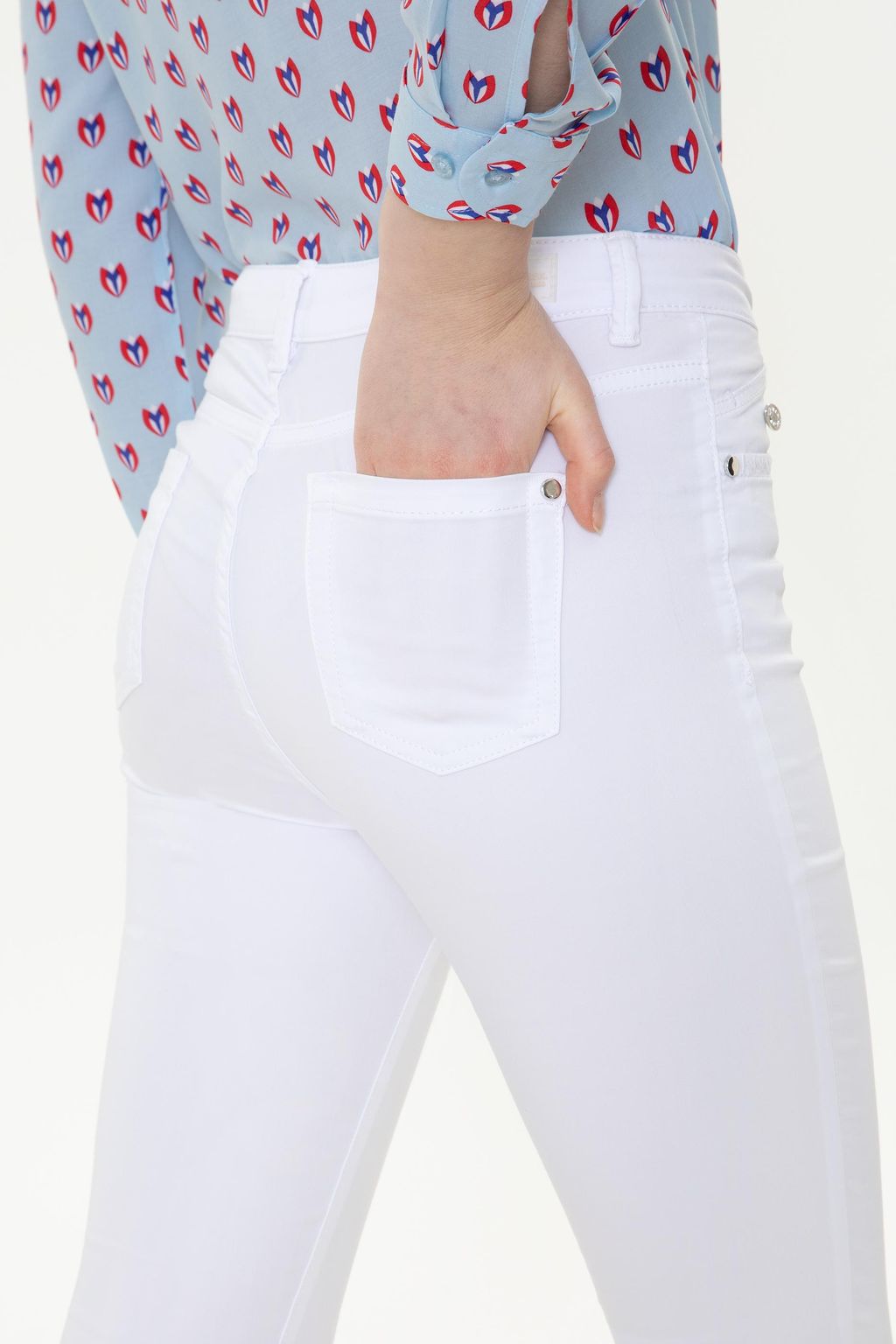 U. S. Polo Assn Женские белые брюки - U.s. polo assn фото 6