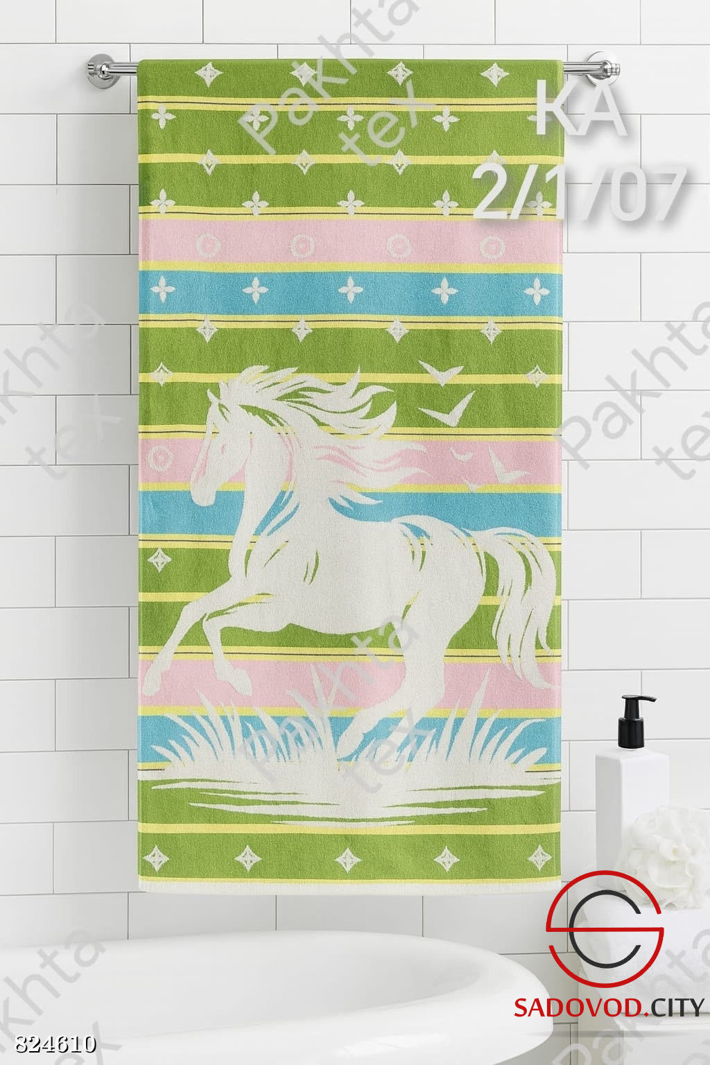 Махровое полотенце для лица