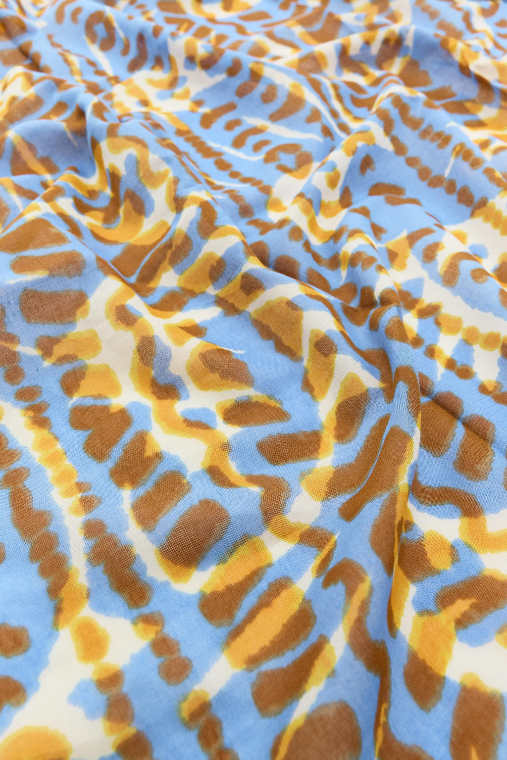 COTTON PRINT SCARF - Zara фото 5