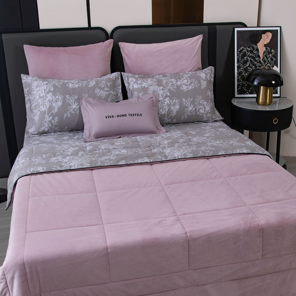 Комплект постельного белья Сатин Velouria Luxe с Одеялом VL012 - Ситрейд фото 4