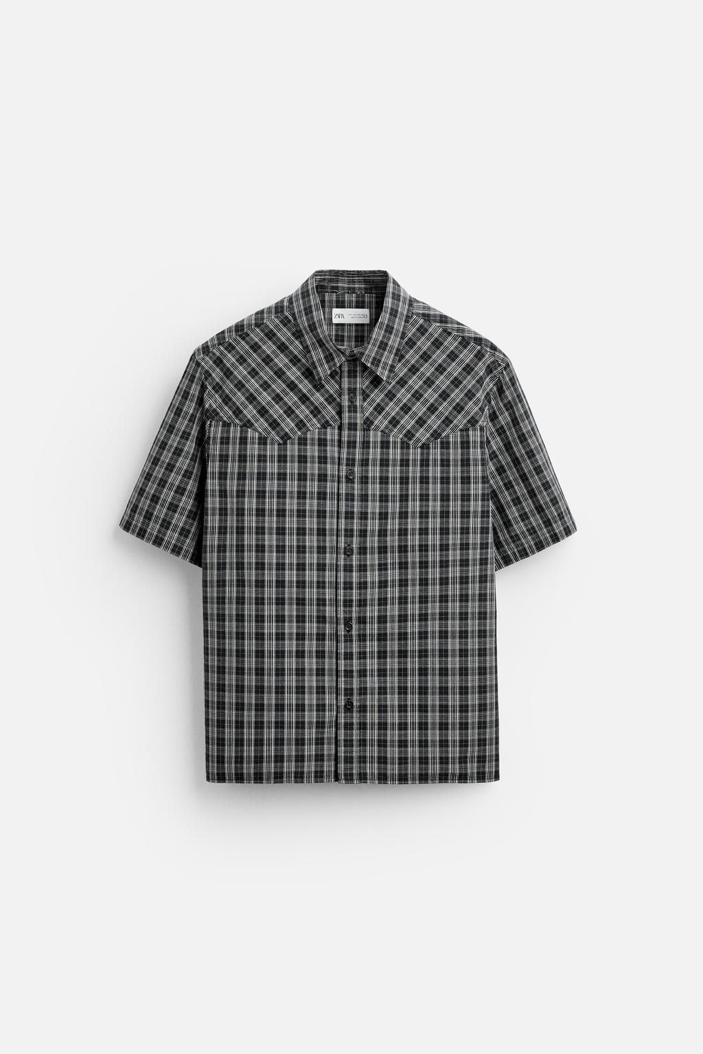 CHECK SHIRT - Zara фото 5