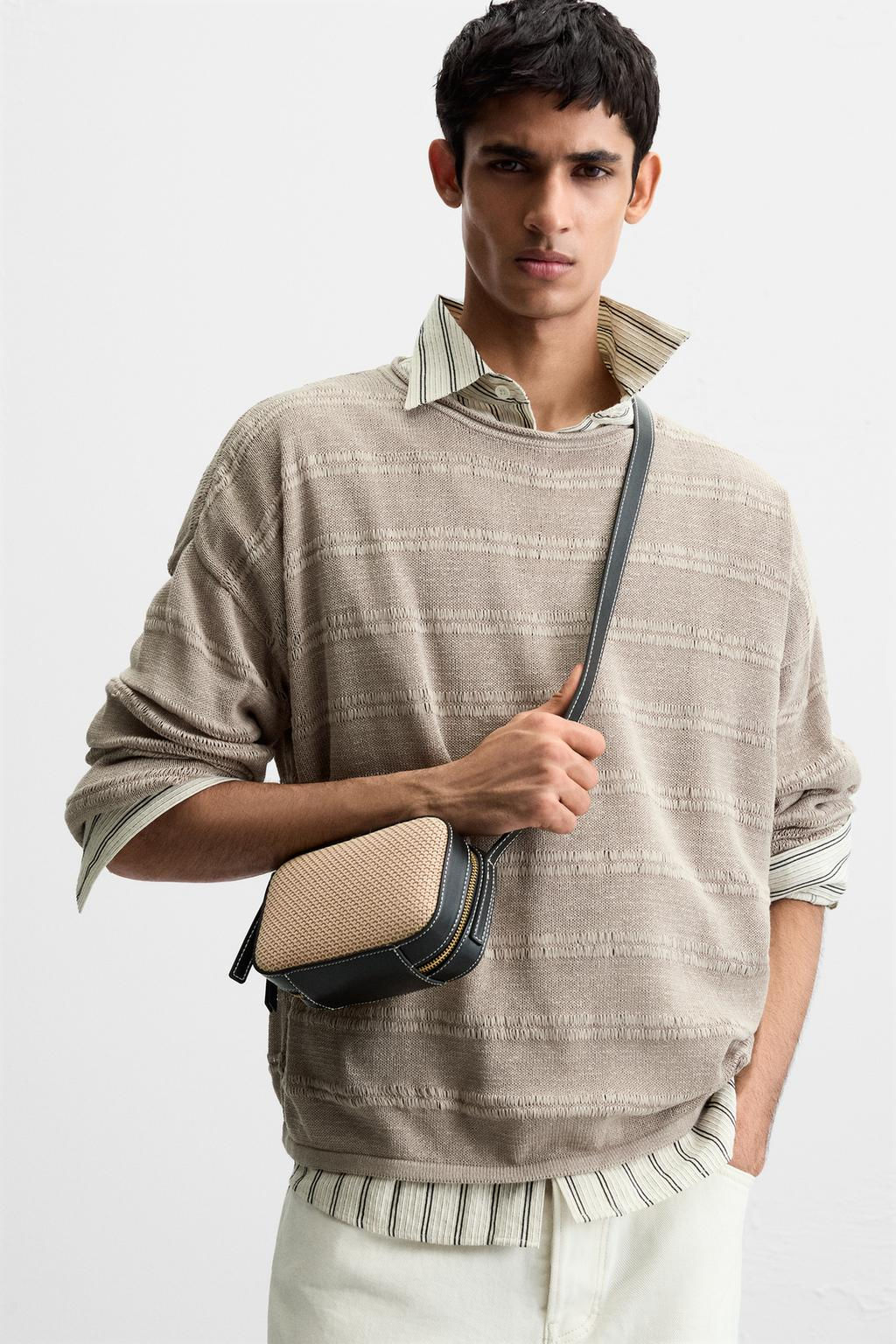 WOVEN CROSSBODY BAG - Zara фото 2