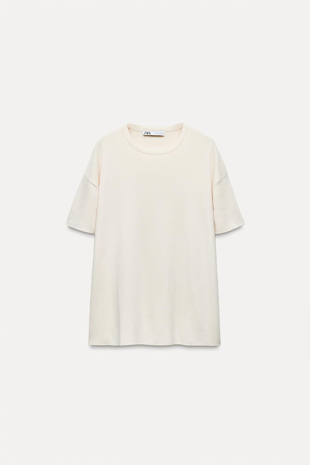 OVERSIZED PLAIN KNIT TOP - Zara фото 5