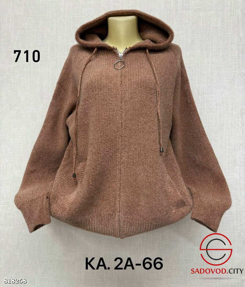 Кардиган женский с капюшоном - Bruno фото 5