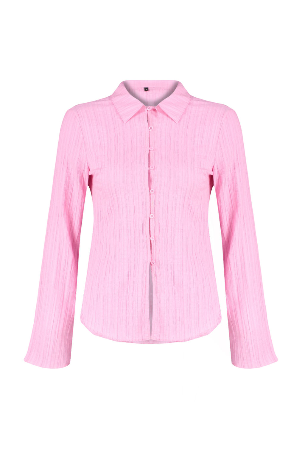 TRENDYOLMILLA Haki Dokulu Fitted Bele Oturan Dokuma Gomlek TWOSS24GO00002  фото 7