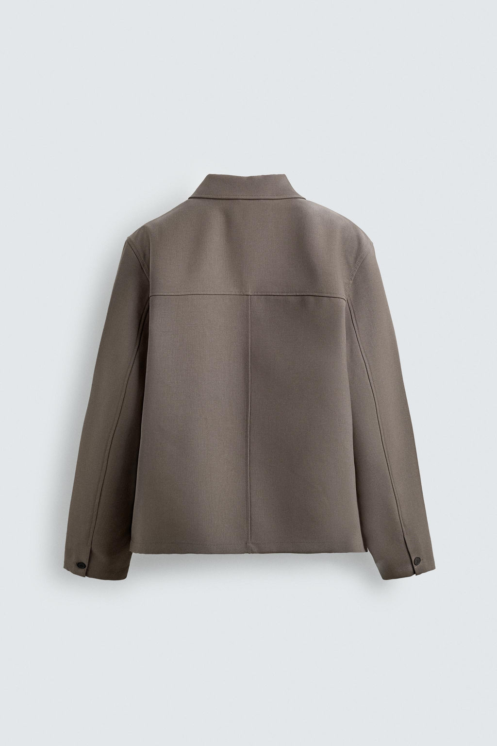 RELAXED FIT OVERSHIRT WITH POCKETS - Zara фото 9