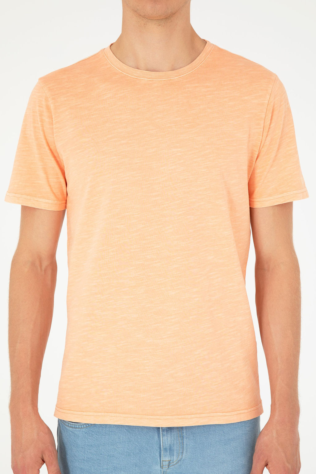 Мужская базовая футболка Salmon Неожиданная скидка в корзине - U.s. polo assn фото 6