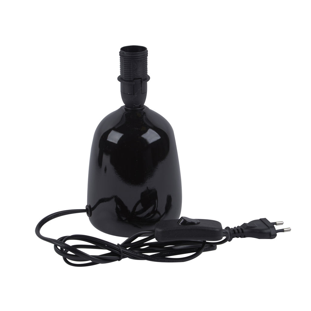 UML-B305 E14 BLACK Светильник настольный декоративный под лампу Е14, 40W. Механический выключатель. Черный. ТМ Uniel