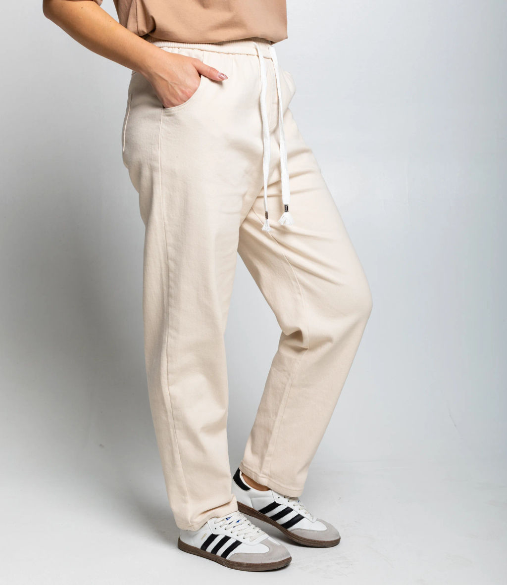 Брюки #КТ2610 (1), светло-бежевый - Dommod фото 3