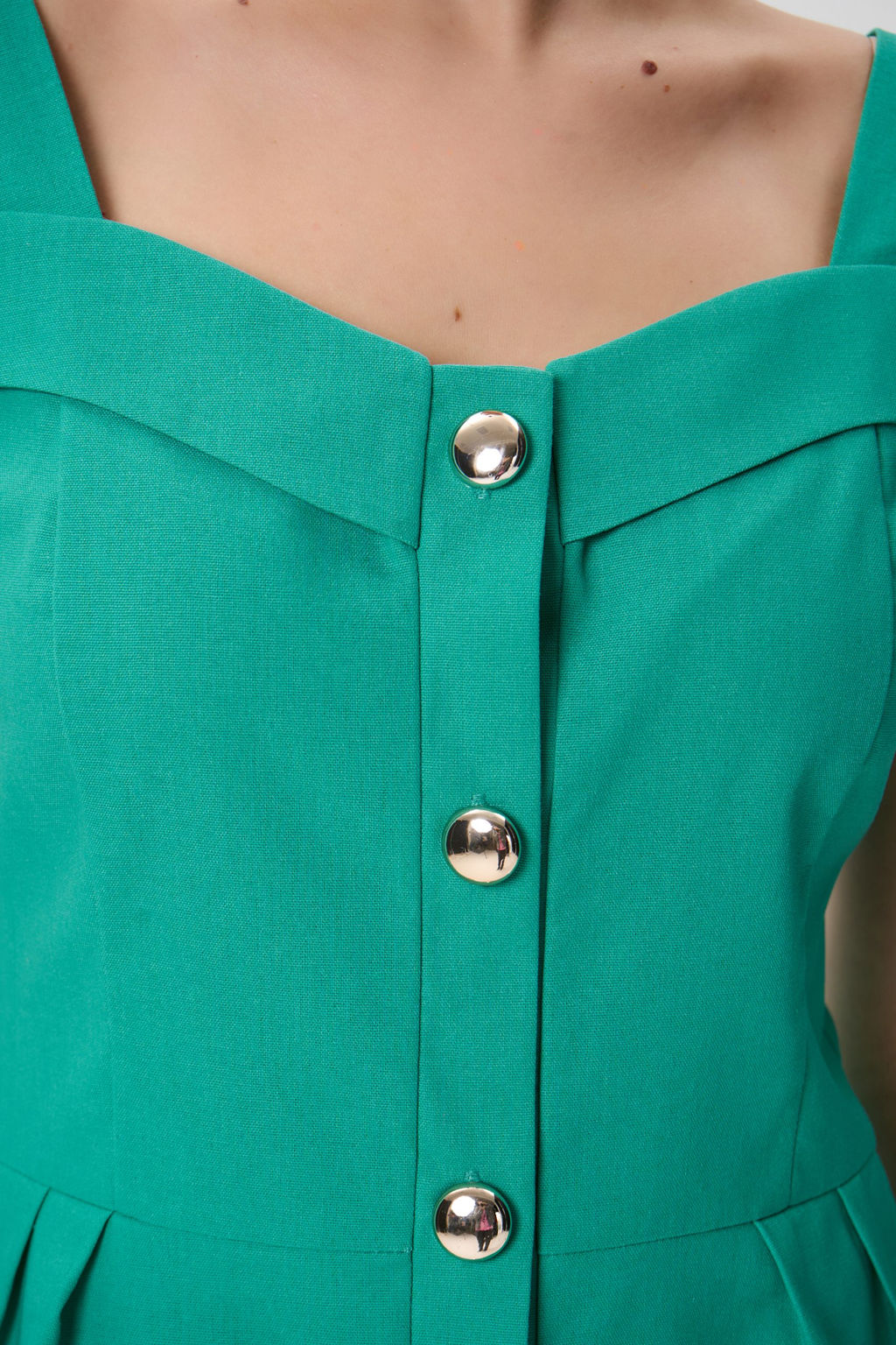 Сарафан Ширли (зелёный) - Эльза фото 2