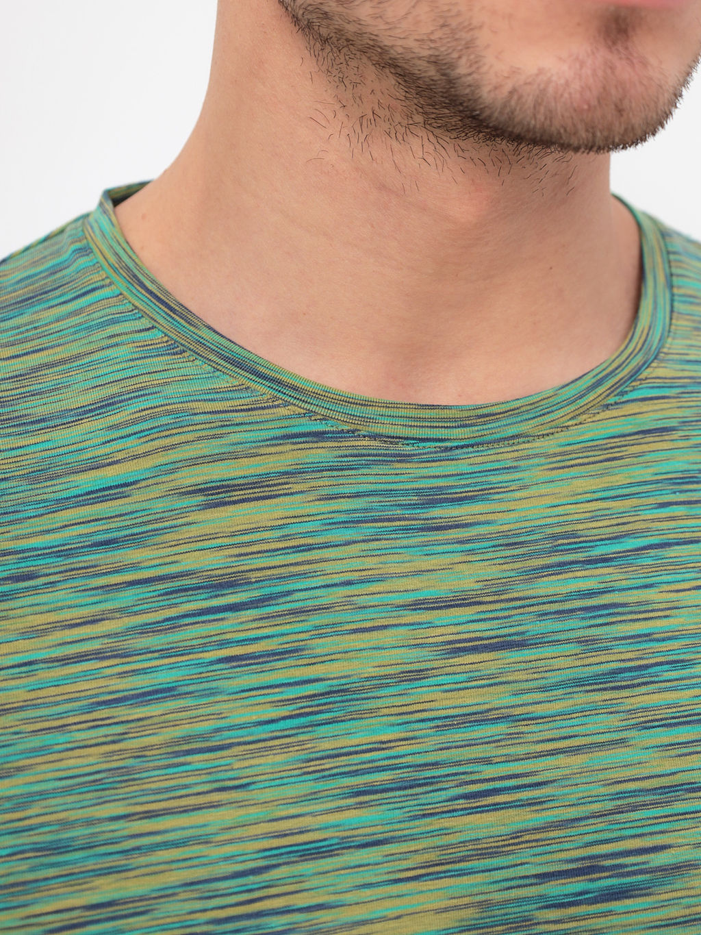 Футболка мужская короткий рукав GREG G145-KM-OR1013 (зеленый)  фото 2