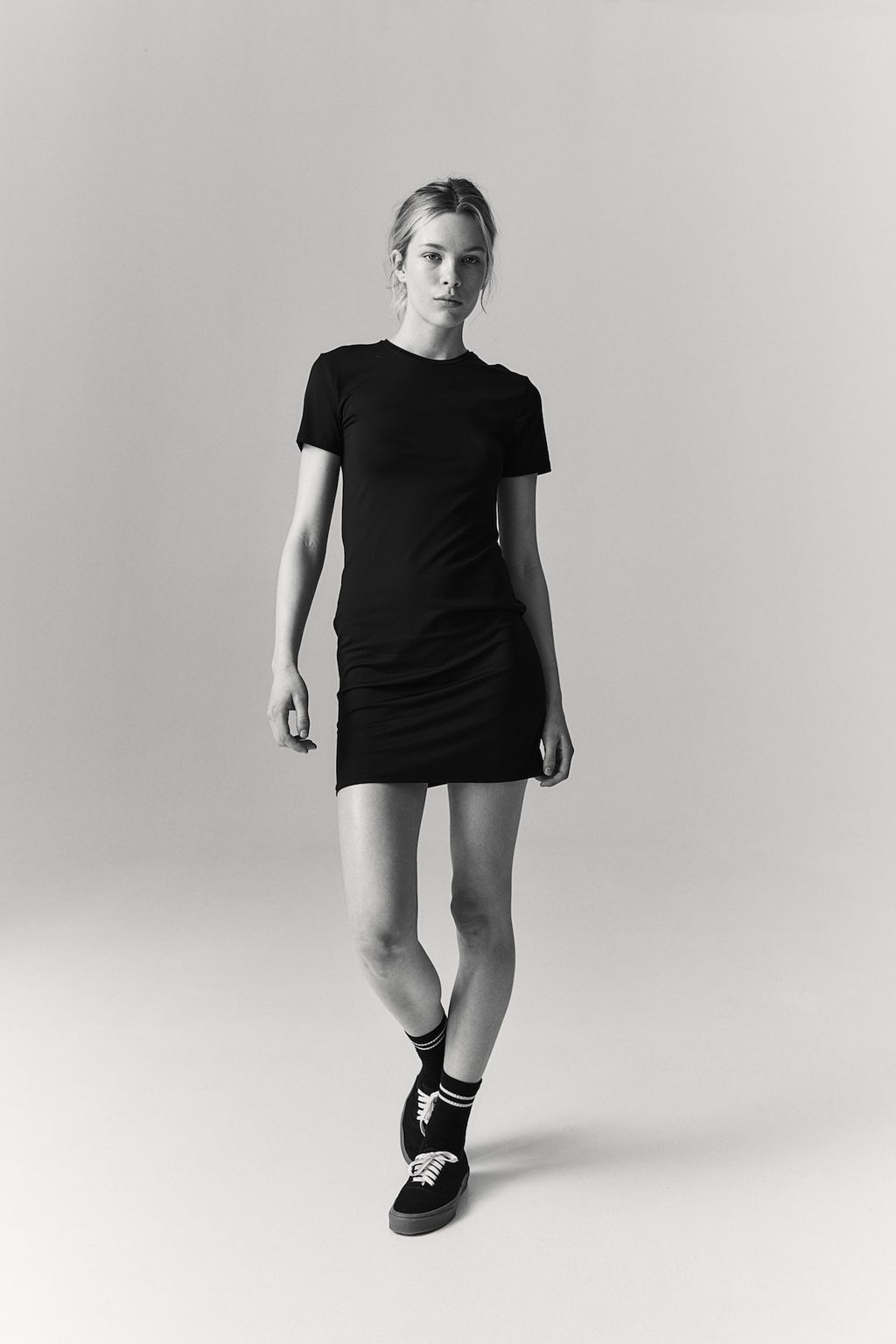 Vestido camiseta de microfibra - H&m фото 2