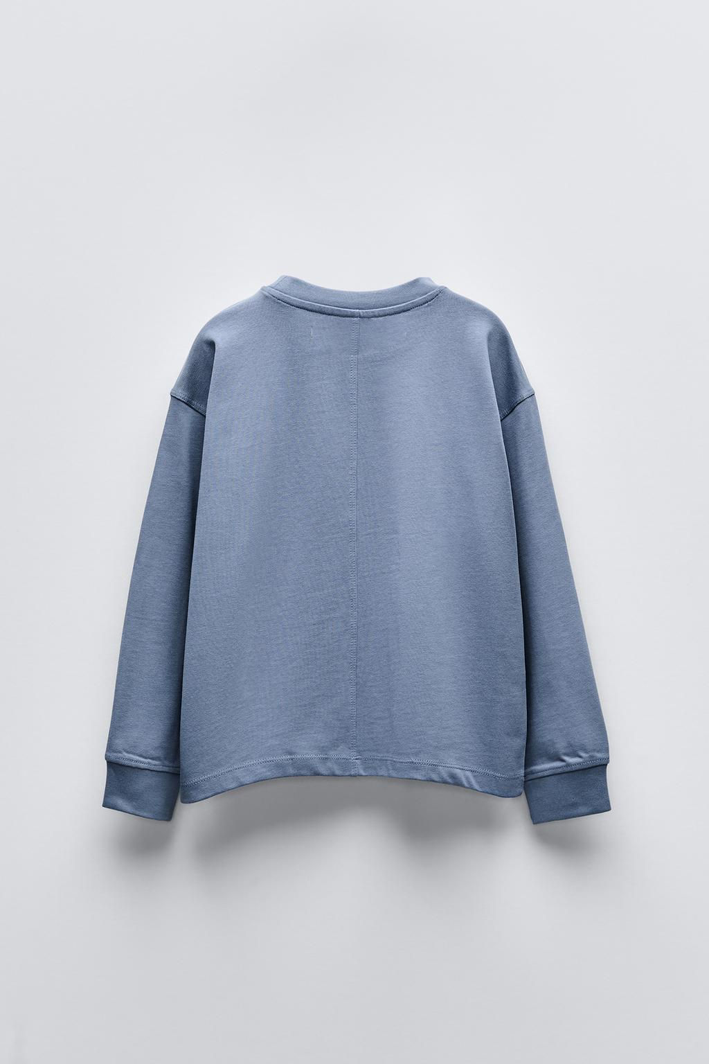 HEAVY JERSEY LABEL T-SHIRT - Zara фото 18