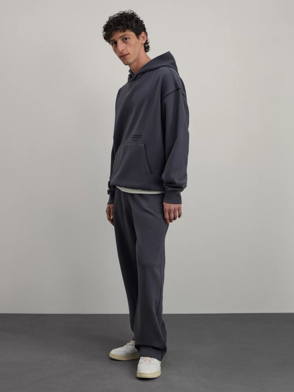 Худи oversize fit с принтом / Zarina  фото 2