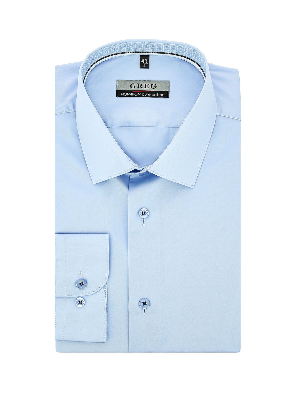 Сорочка мужская длинный рукав GREG 210/111/8240/1p  фото 3