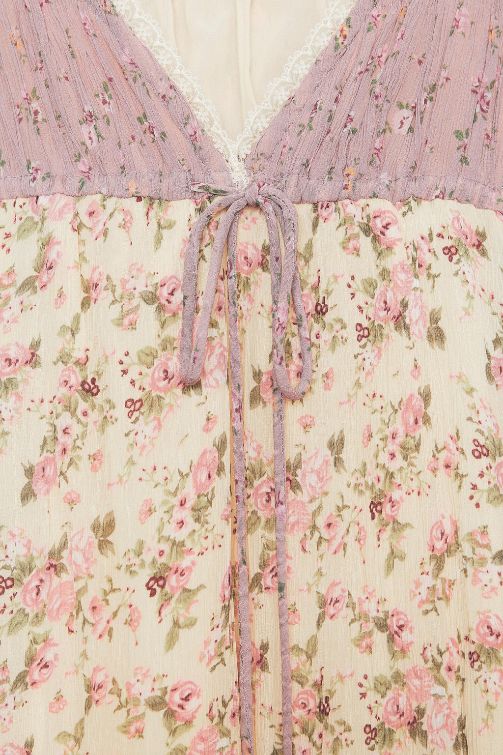 FLORAL PATCHWORK DRESS - Zara фото 12