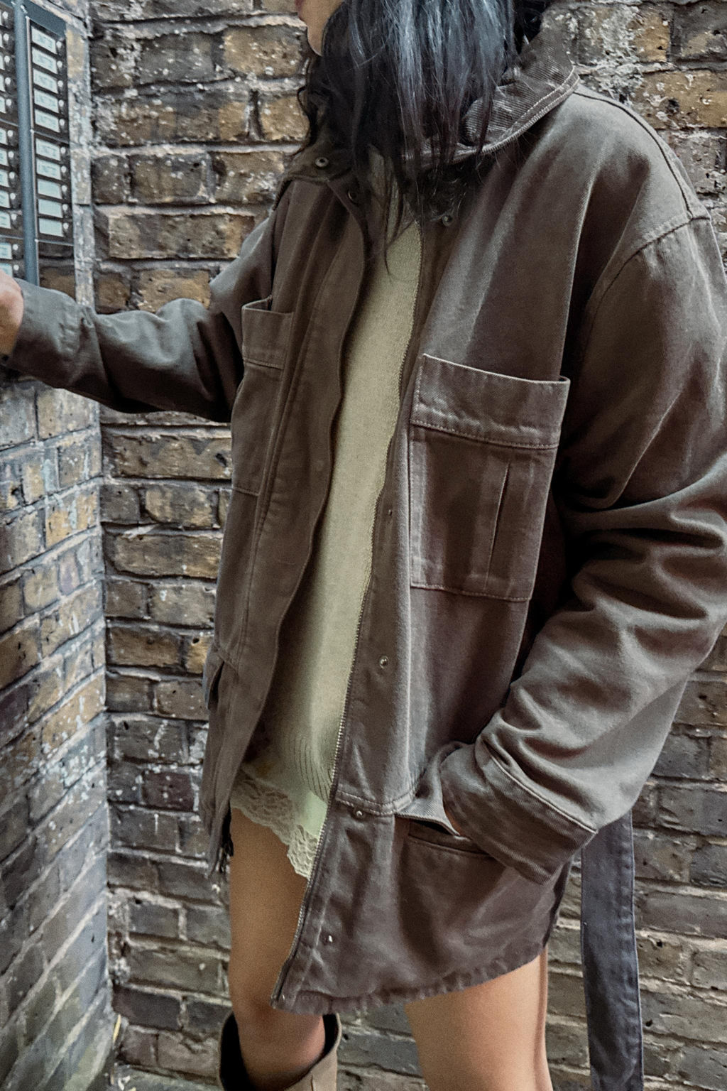 CORDUROY COLLAR JACKET - Zara фото 4