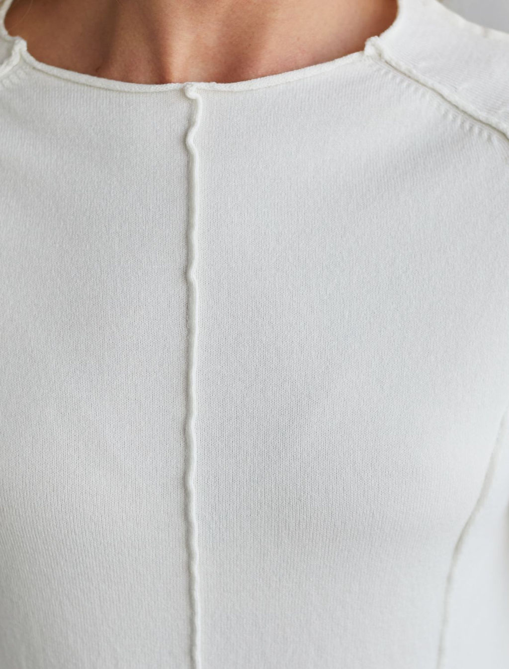 Джемпер тонкой вязки из хлопка с нейлоном