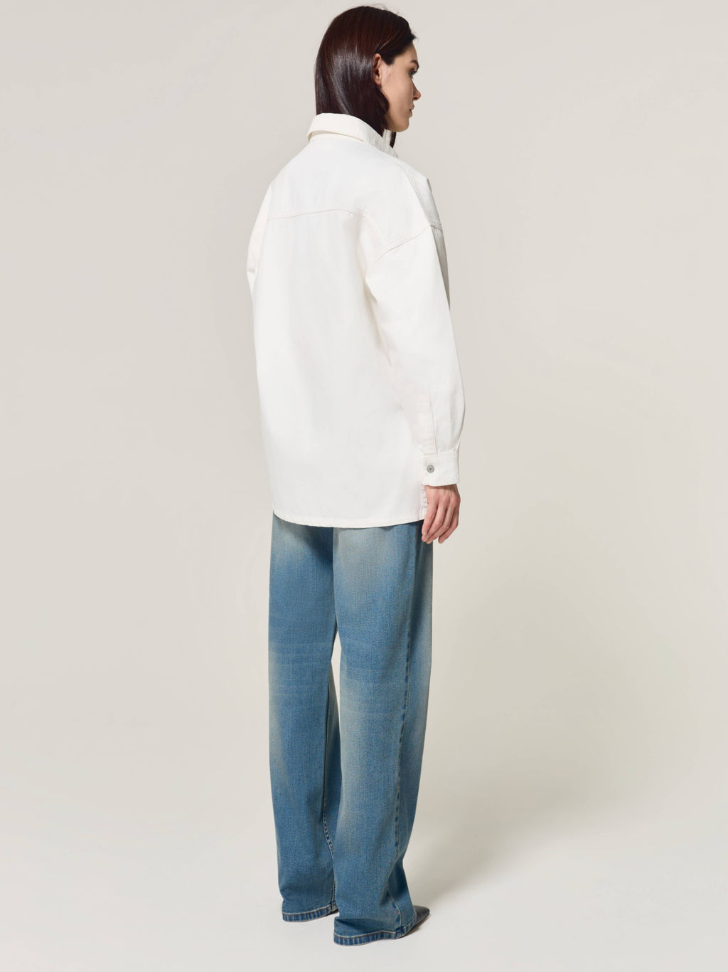 CONTE CON-924 Ветровка джинсовая женская off white