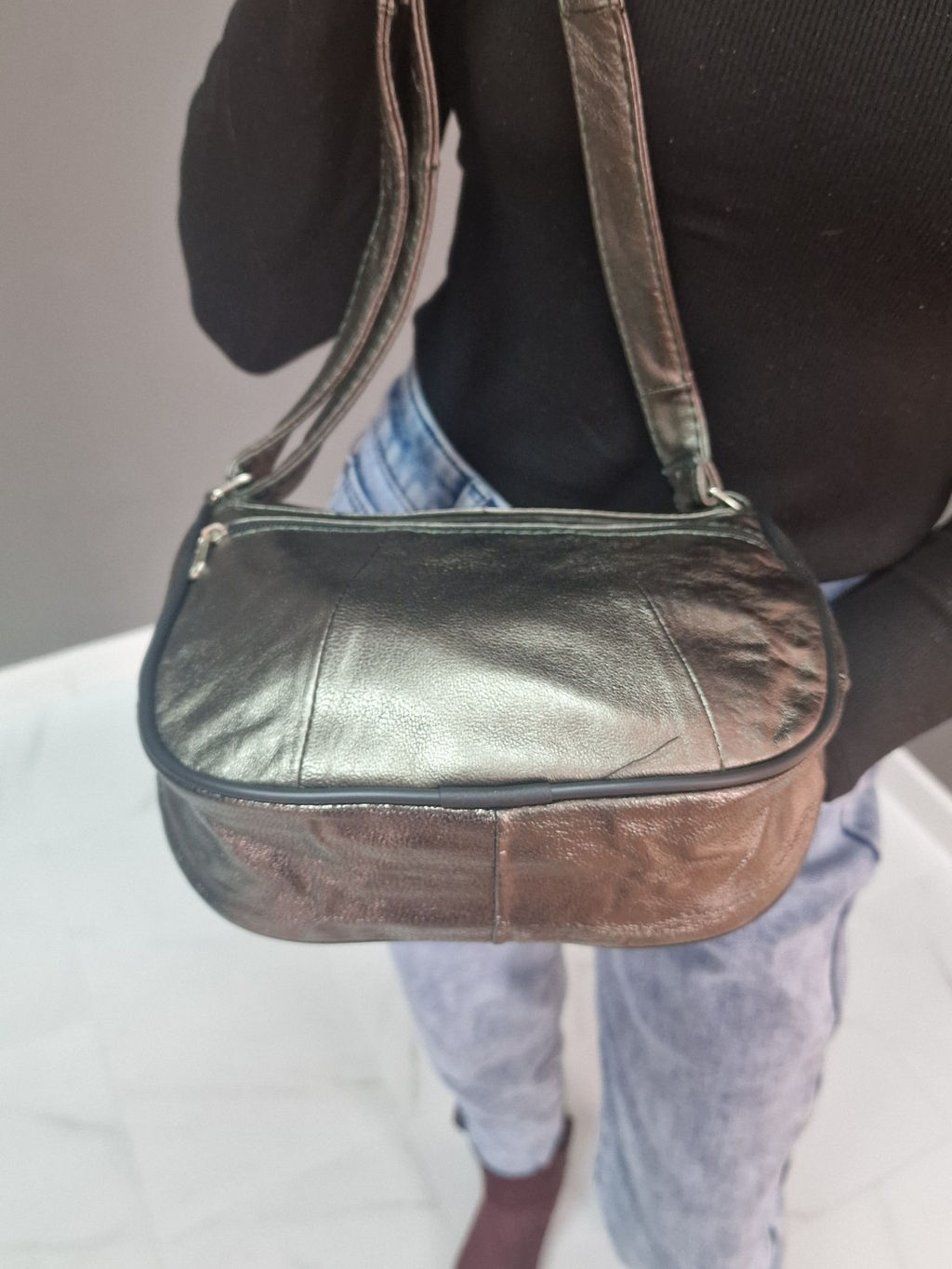 Сумка женская из телячьей кожи