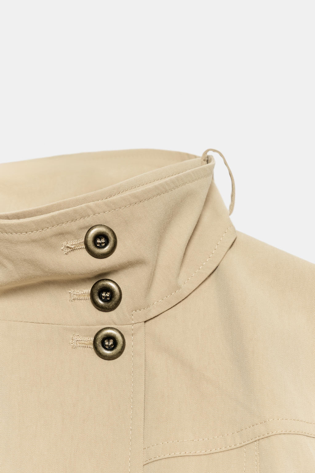 CHAQUETA CUELLO SUBIDO BOLSILLOS / Arena - Zara фото 5