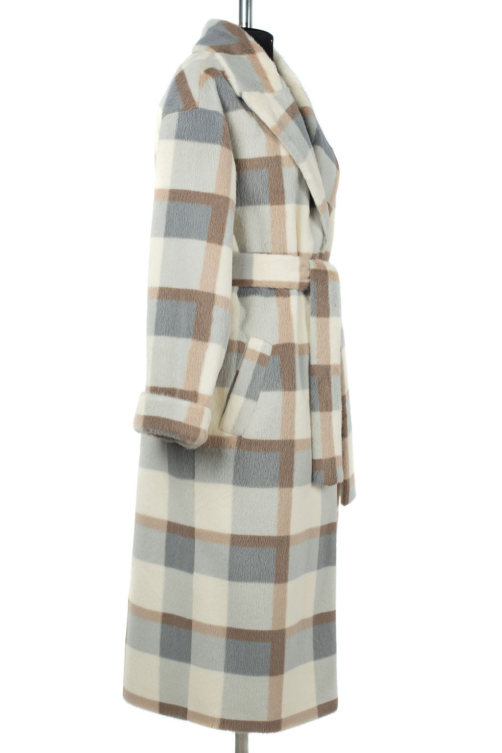 Пальто женское демисезонное (пояс) - El podio фото 9