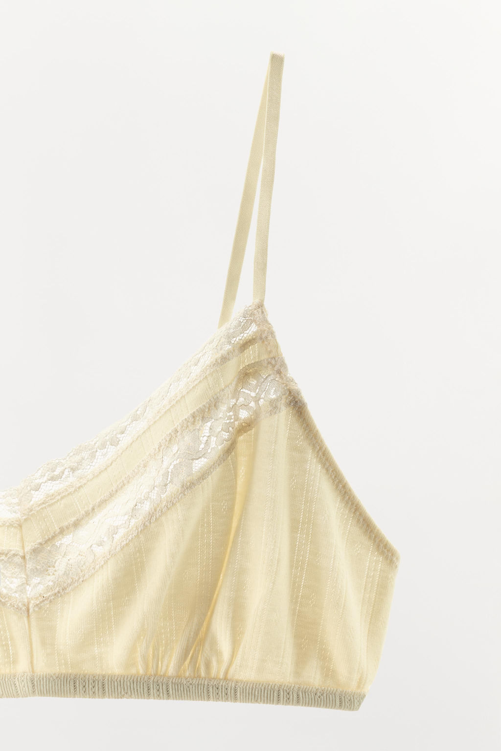 BRALETTE POINTELLE ENCAJE / Crudo - Zara фото 7