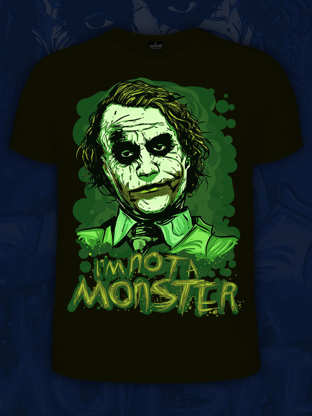 Футболка мужская IM NOT A MONSTER - Good фото 3