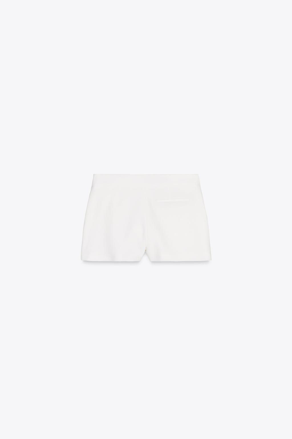 CREPE BUTTON SKORT - Zara фото 7