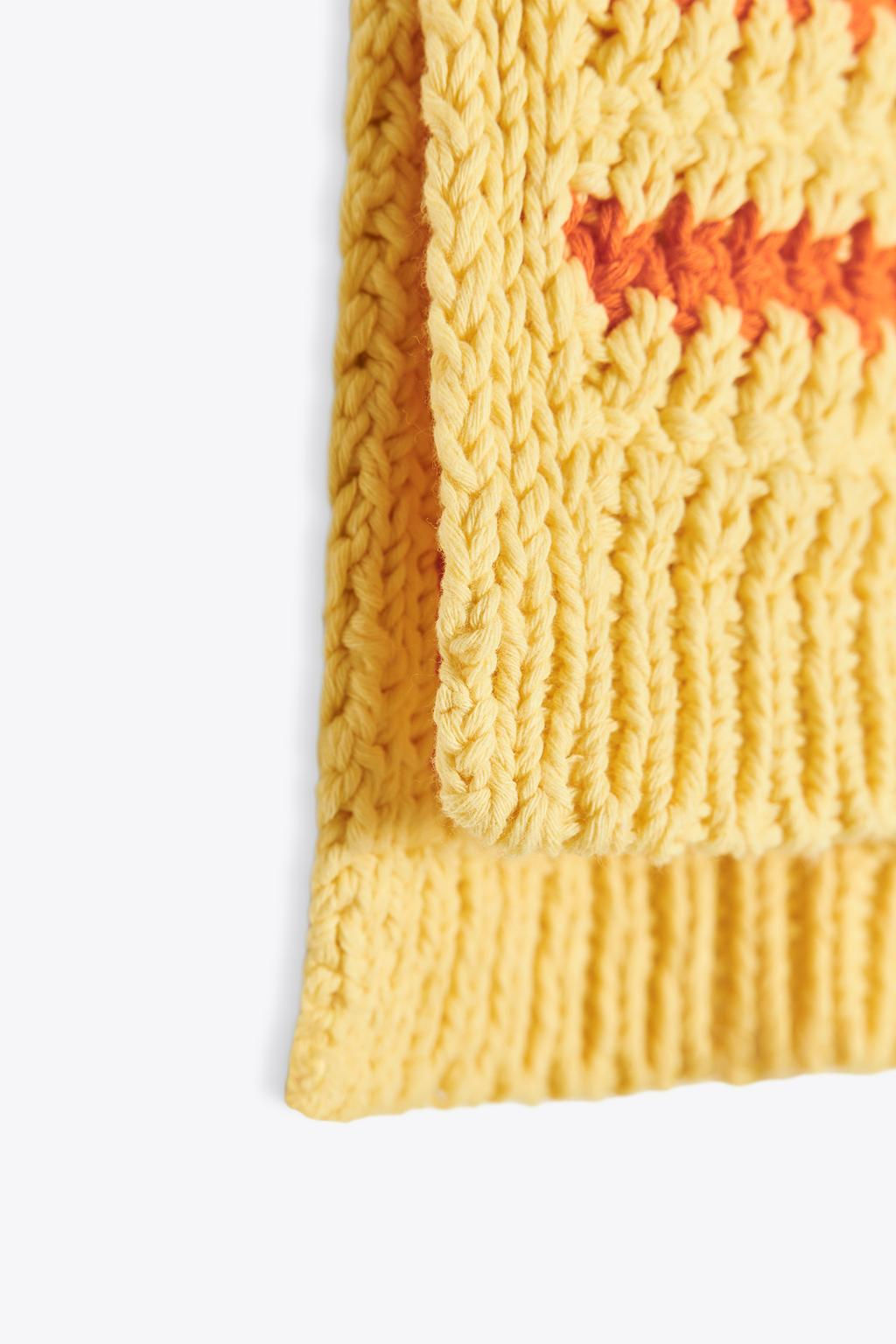 STRIPED KNIT TOP - Zara фото 7