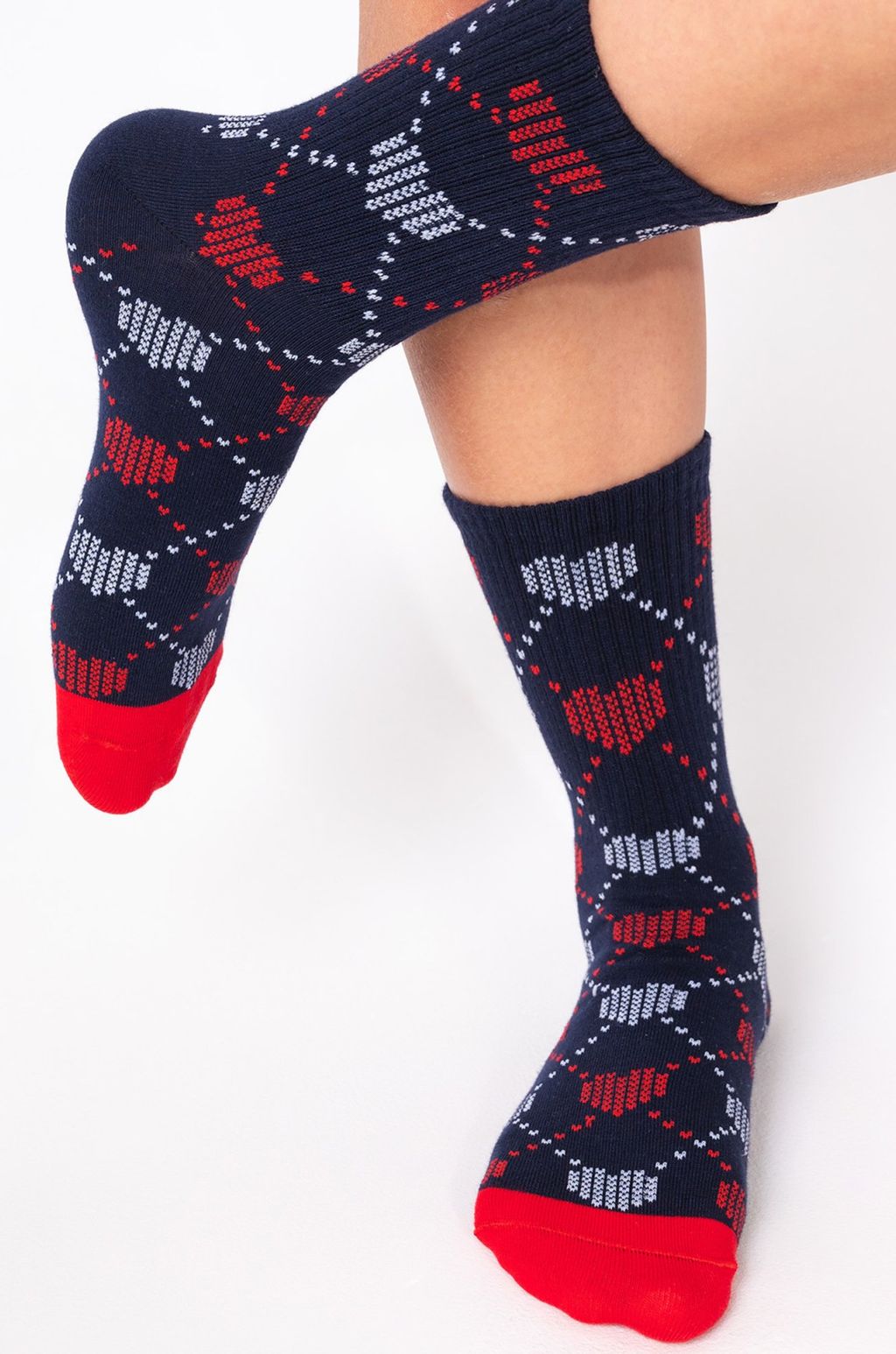 Женские носки из натурального гребенного хлопка Красная ветка  фото 3