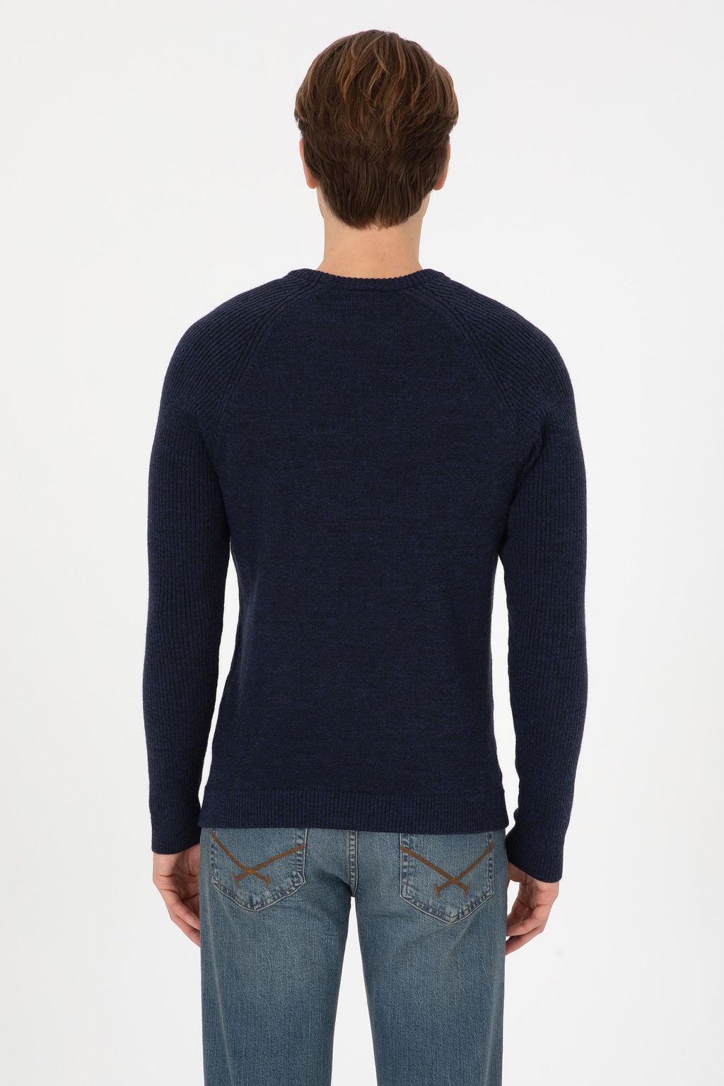 Erkek Lacivert Kazak - U.s. polo assn фото 5