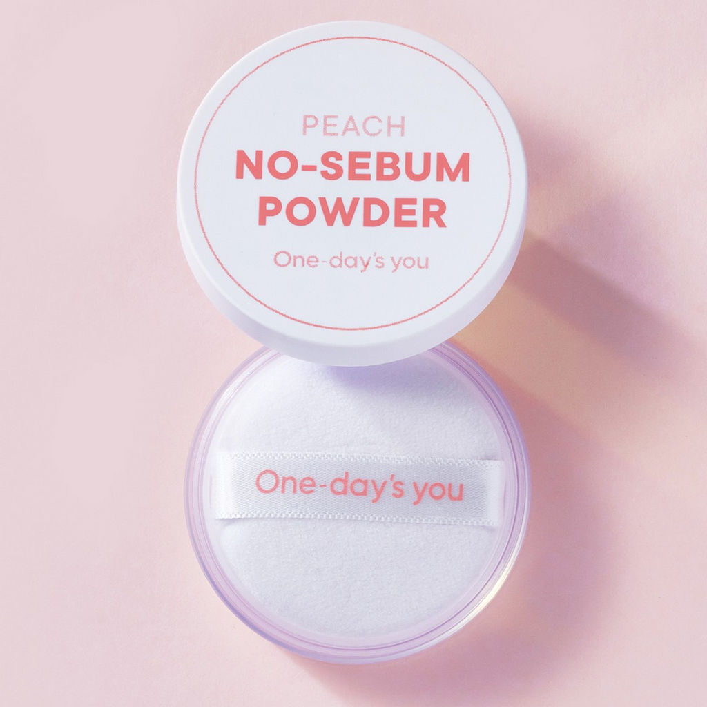 One-days You Себорегулирующая пудра для лица с матирующим эффектом / Peach No-sebum Powder, персиковый, 4 г