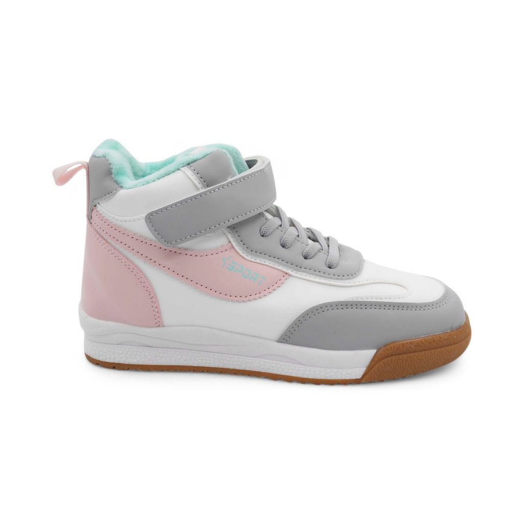 Кроссовки высокие демисезонные А7771-16 белый - BONCY фото 2