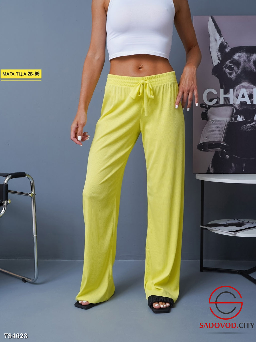 штаны лапша на резинке - Bruno фото 3