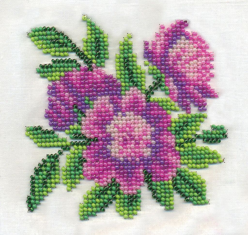 Klart набор для вышивания 8-122 Пионы 12 х 12 см