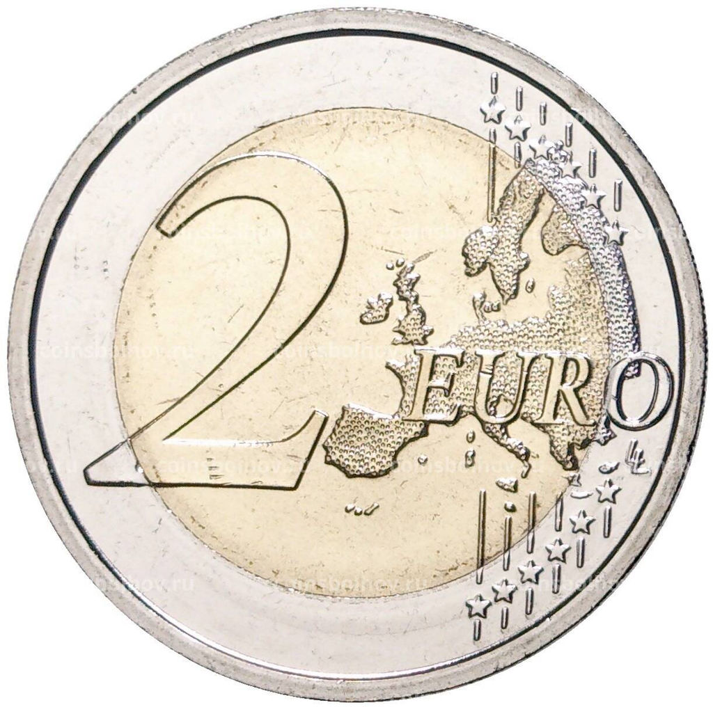 Монета 2 евро 2022 года Германия A 35 лет программе Эразмус