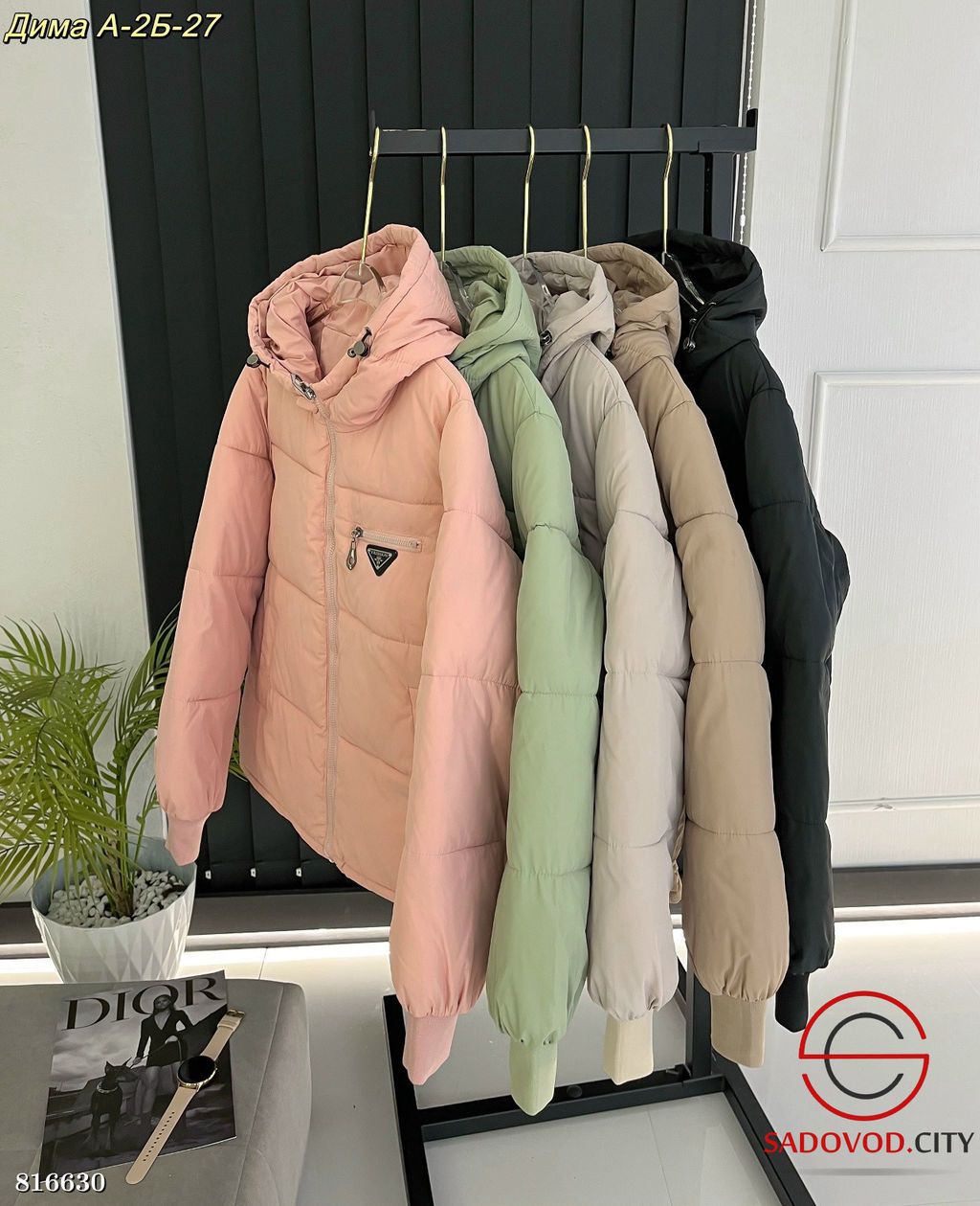 Куртка женская с капюшоном - Bruno фото 6