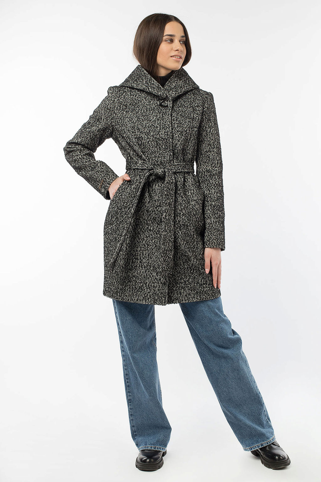 Пальто демисезонное (пояс) - El podio фото 6