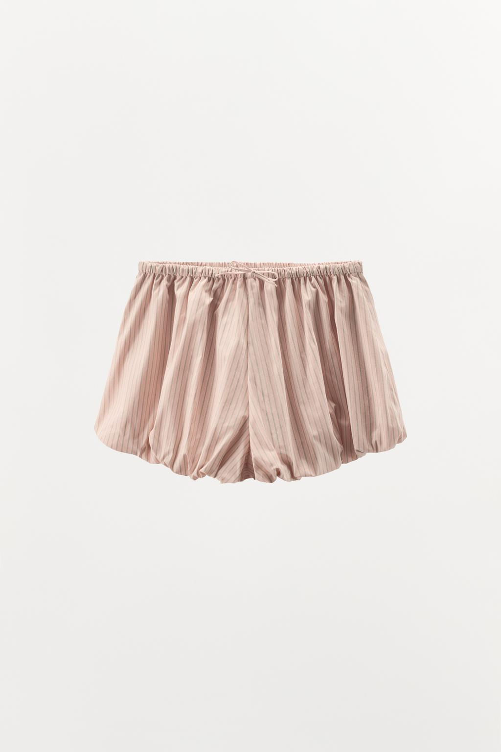 STRIPED CULOTTES SHORTS - Zara фото 3