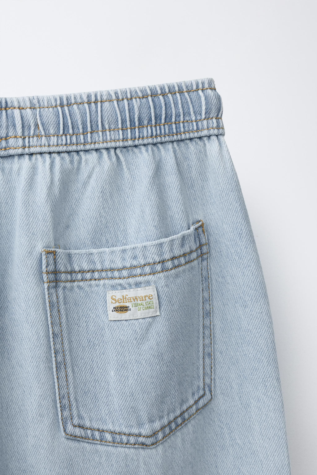 JEANS LOOSE FLUIDO / Azul - Zara фото 5