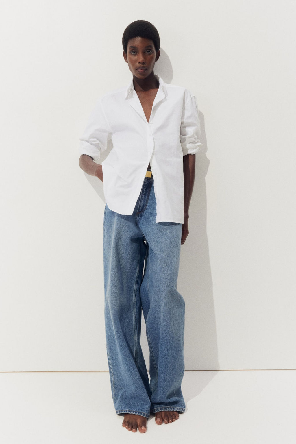 Camisa Oxford