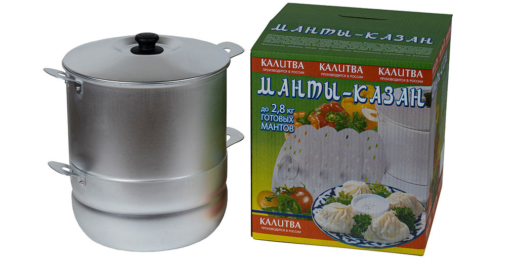 Мантоварка 6л, 4 диска - Калитва фото 3