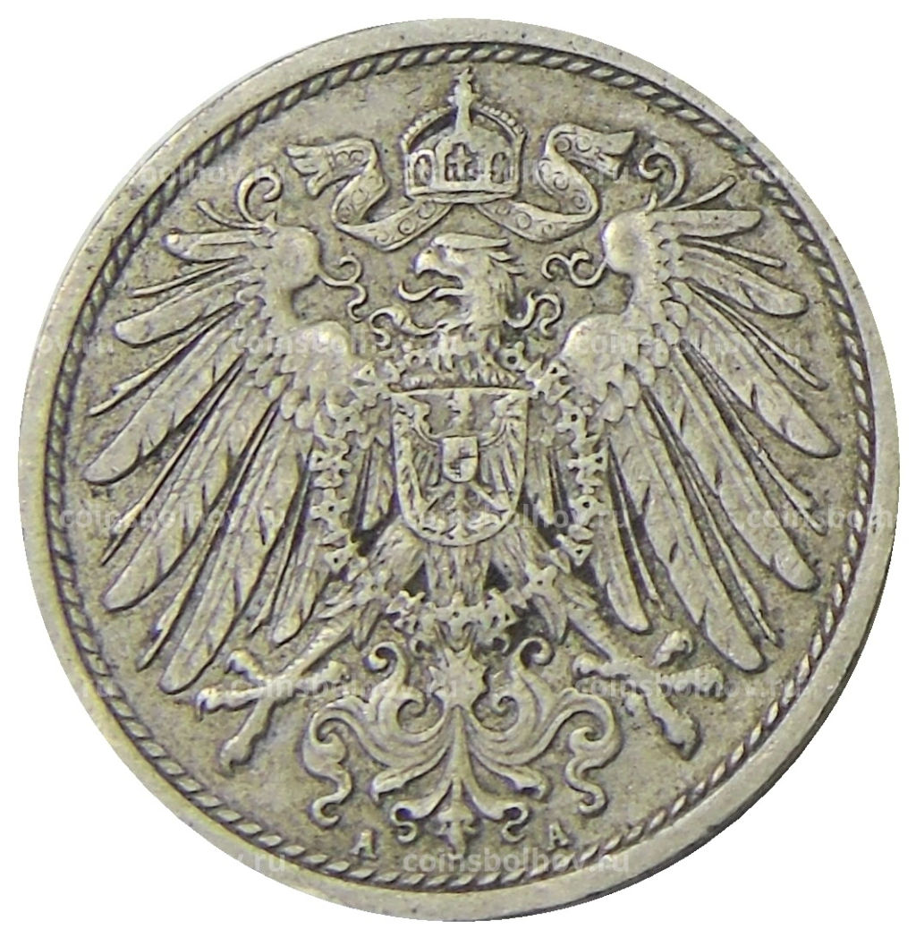 10 пфеннигов 1912 года А Германия