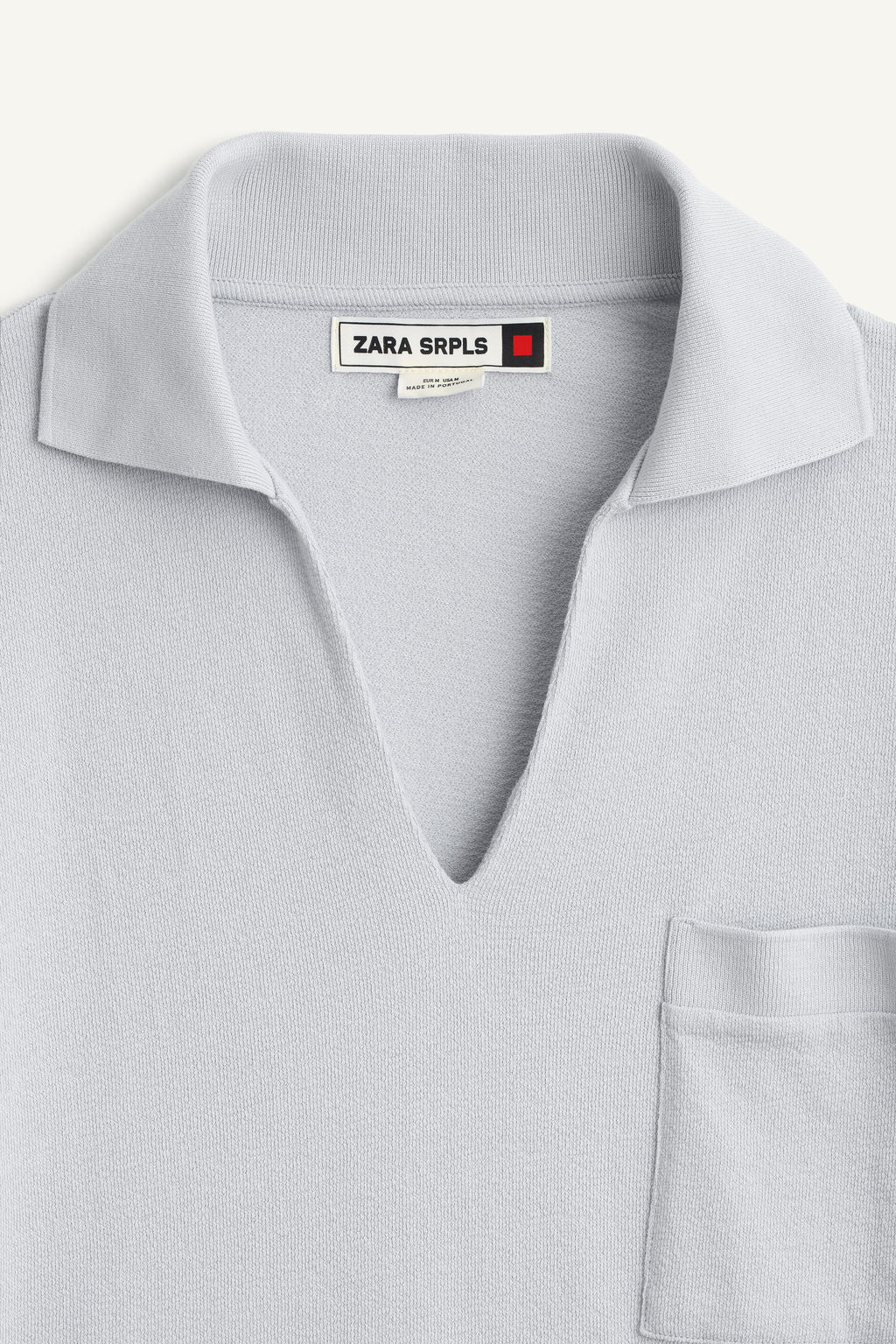 SHRT SLV TRRY PL / Azul lavado - Zara фото 6