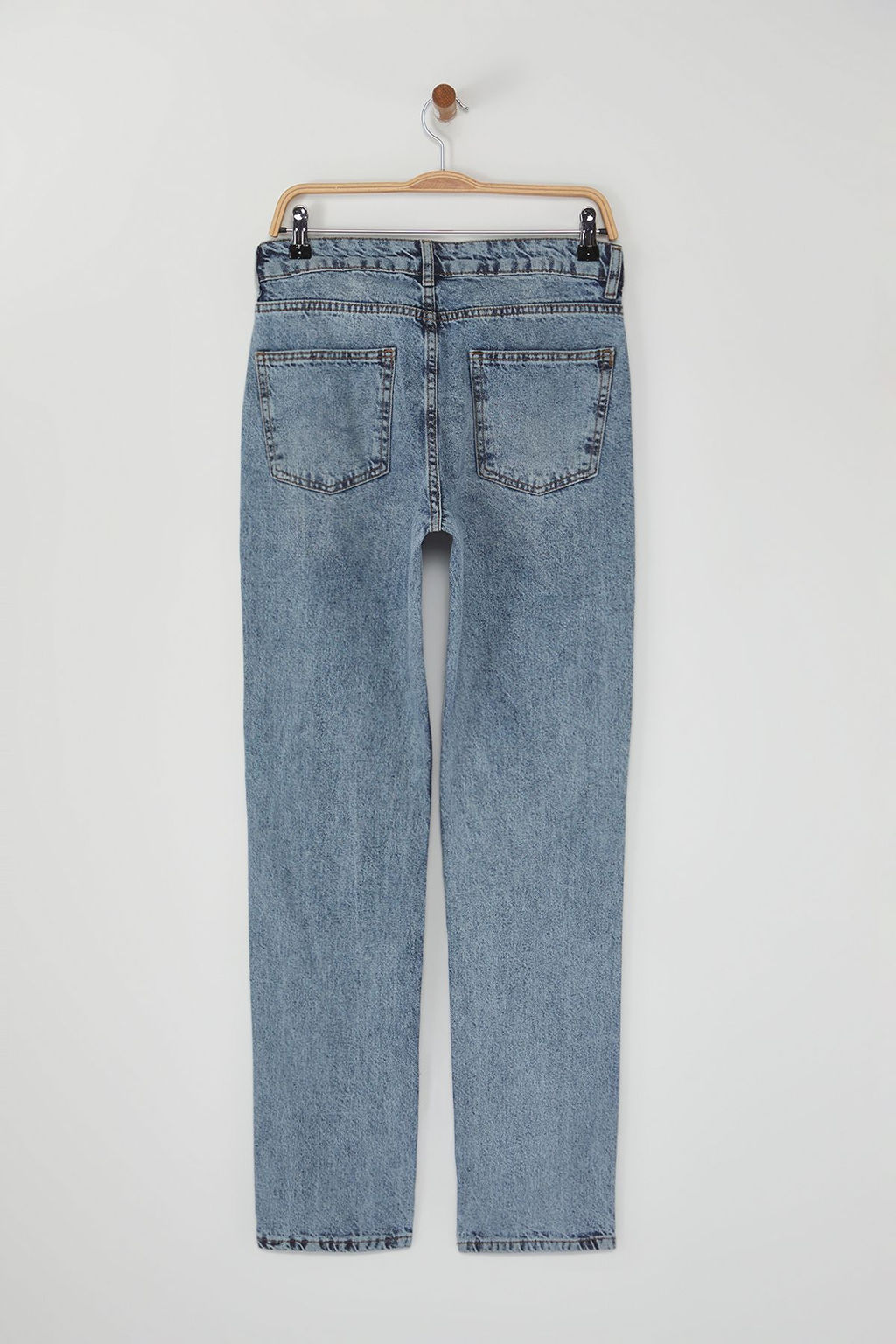 TRENDYOL MAN Lacivert %100 Pamuk Straight Fit Jeans Kot Pantolon TMNAW23JE00023 - Trendyolmilla фото 22
