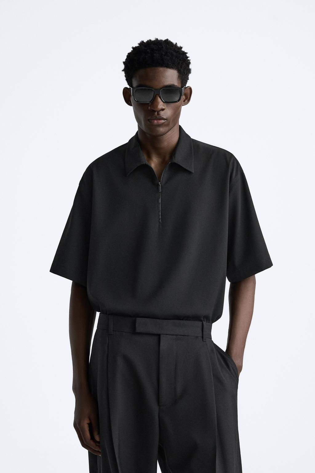 ZIPPED POLO SHIRT - Zara фото 20